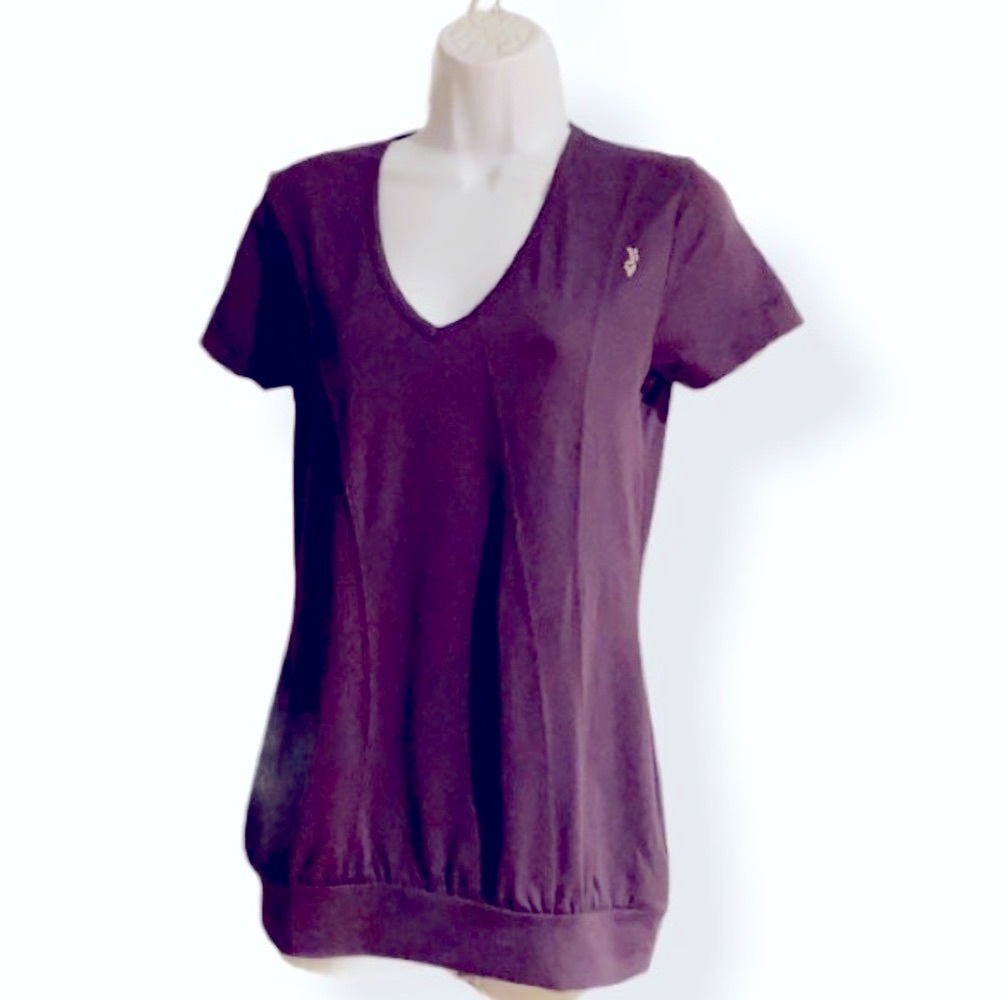 ROHNICH  Purple Female Effect Performance Top